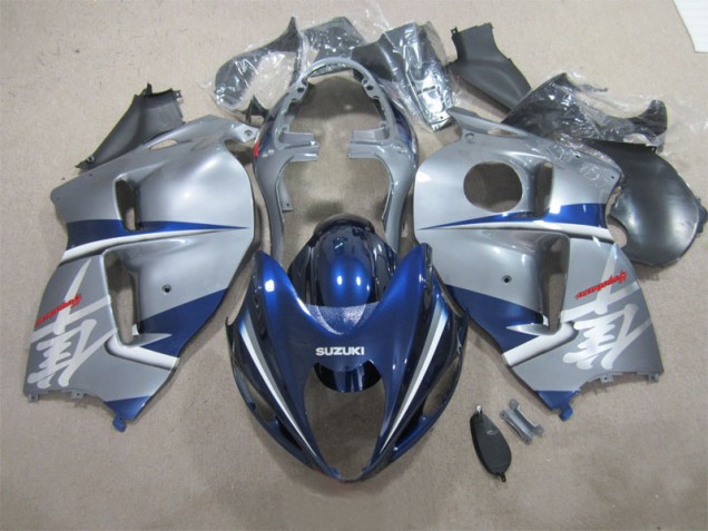 Cheap 1996-2007 Silver Blue Suzuki GSXR1300 Hayabusa Motorcylce Fairings UK Cheap 1996-2007 Silver Blue Suzuki GSXR1300 Hayabusa Motorcylce Fairings UK