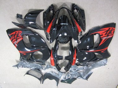 Cheap 2008-2019 Black Red Suzuki GSXR1300 Hayabusa Motorcycle Fairing UK
