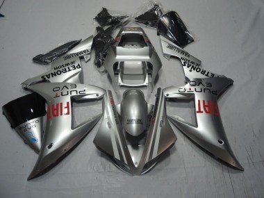 Cheap 2002-2003 Silver Fiat Yamaha YZF R1 Replacement Fairings UK