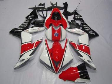 Cheap 2004-2006 Red White Black Yamaha YZF R1 Motorbike Fairings UK