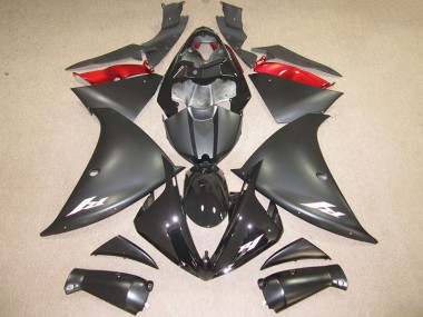 Cheap 2012-2014 Black White Decal Yamaha YZF R1 Replacement Fairings UK