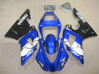 Cheap 2012-2014 Blue Black White Yamaha YZF R1 Motorcycle Fairings Kits UK