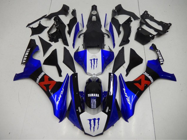 Cheap 2015-2019 Black Blue Yamaha YZF R1 Motorbike Fairing Kits UK Cheap 2015-2019 Black Blue Yamaha YZF R1 Motorbike Fairing Kits UK