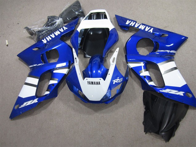 Cheap 1998-2002 Blue White Yamaha YZF R6 Replacement Fairings UK Cheap 1998-2002 Blue White Yamaha YZF R6 Replacement Fairings UK