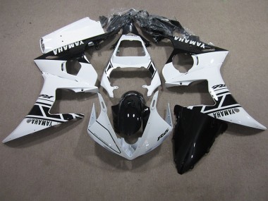 Cheap 2003-2005 White Black Yamaha YZF R6 Motor Bike Fairings UK