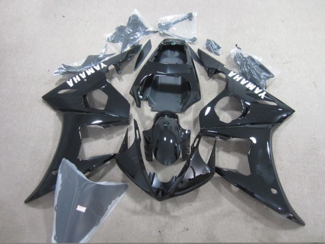 Cheap 2003-2005 Black White Decal Yamaha YZF R6 Motorcycle Fairings Kit UK Cheap 2003-2005 Black White Decal Yamaha YZF R6 Motorcycle Fairings Kit UK