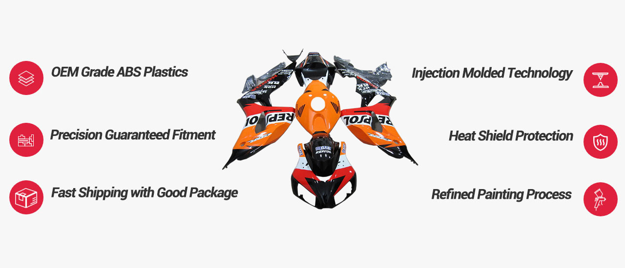 Cheap OEM Fitting Motorcycle Fairings UK